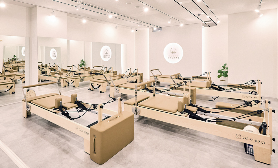 Pilates KASANE 金沢西泉店の店内