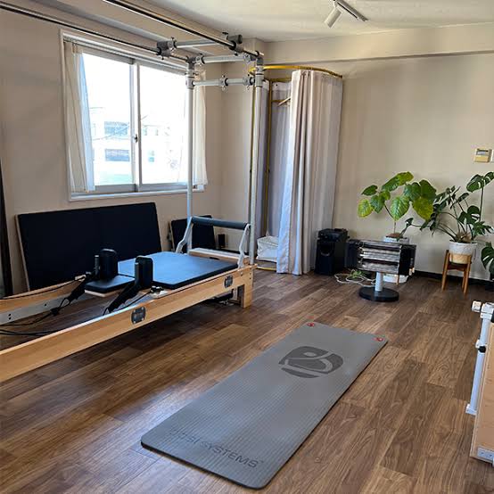 Pilates Studio 余白の店内