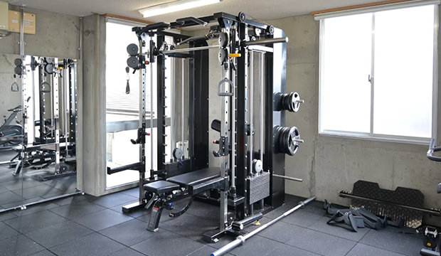 NC fitness gymの店内