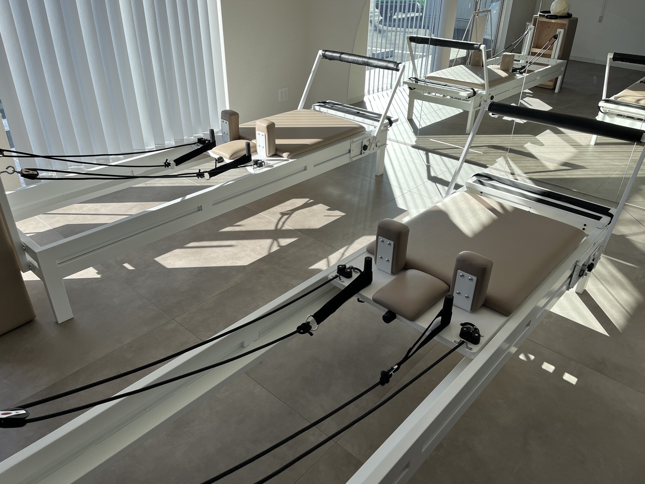 RE.PILATES STUDIOの店内