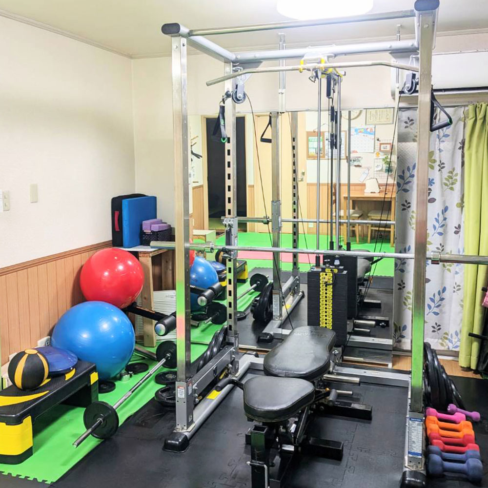 B.R.Gパーソナルトレーニングスタジオの店内