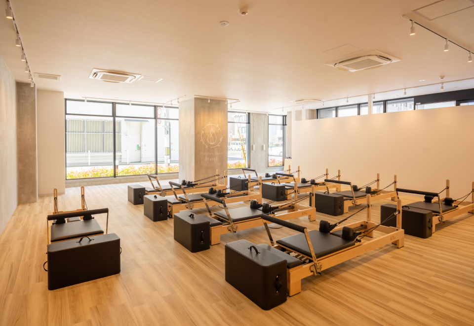 Pilates base Irori. 明石店の店内